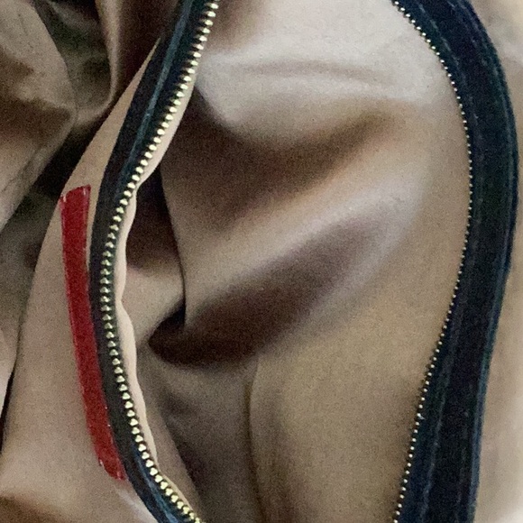 Valentino Garavani Vintage AUTHENTIC Leather purse brown bag 13“ wide 9 1/2“ L - Picture 10 of 14